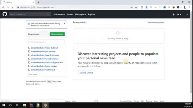 #27 Spring Boot Tutorial - Creating a GitHub Repository смотреть онлайн