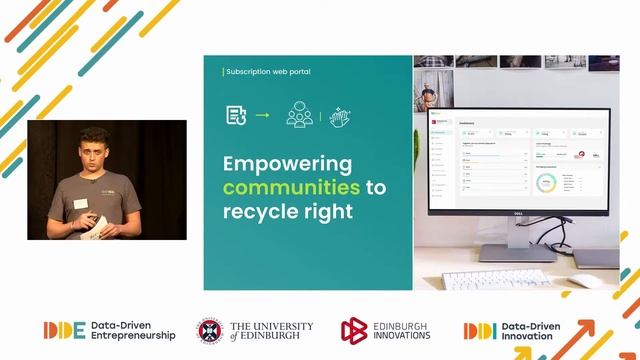 DDE | The University of Edinburgh’s AI Accelerator showcase 17th March 2022 Scrapp Pitch смотреть онлайн