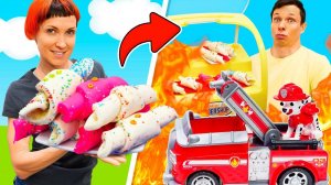 Кафе на дереве – Рогалики для Щенячьего патруля  Видео для детей с Машей Капуки Кануки