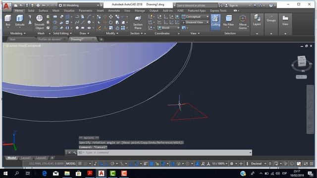 CURSO AUTOCAD 2018 - SESIÓN 07 3D смотреть онлайн
