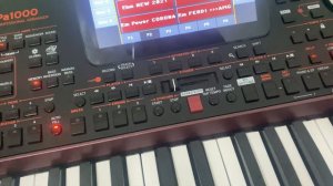 Korg Pa1000 Oriental Balkan Tallava set