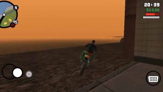 GTA SA покатушки на питбайке смотреть онлайн