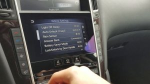 Infiniti Q50/Q60/QX30/New QX50 Settings Reset
