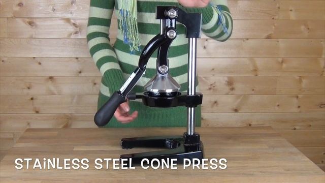 Focus Foodservice Jupiter Citrus Juicer Black Product Overview смотреть онлайн