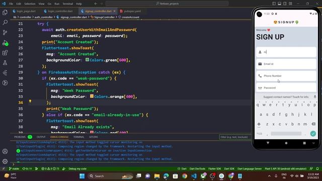 Flutter Toast notification | Flutter toast firebase with getx part 06 | Flutter hero смотреть онлайн