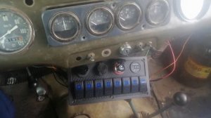 Установка набор кнопках на УАЗ 469