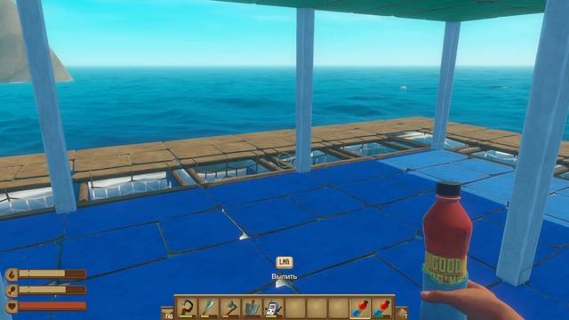 Переработка отходов, обследование острова ❄ Raft ❄ №36 смотреть онлайн