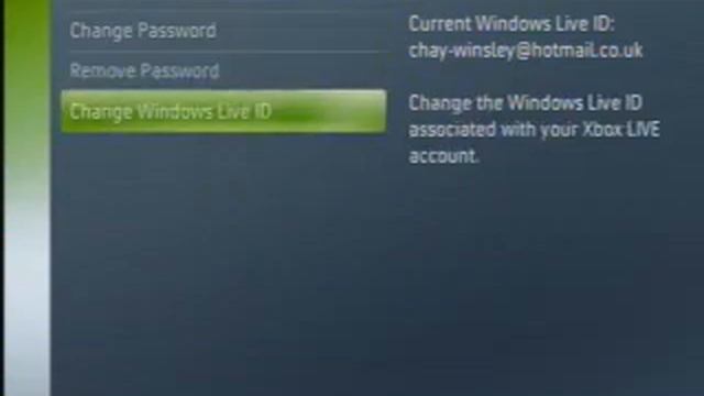 changing windows live ID on xbox 360 смотреть онлайн