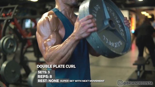 Superset Arm Workout For Mass | Brian DeCosta