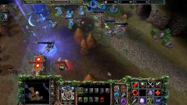 #60 Осколки Альянса / Ужас морей / Warcraft 3 Reforged прохождение на Высокой сложности смотреть онлайн