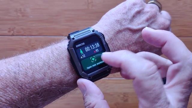 SENBONO C20S (KR06) Rugged Health/Fitness Bluetooth Call Smartwatch IP67 Waterproof: Quick Overview смотреть онлайн