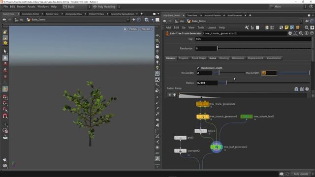 Tree Generator | Bake Branches to Textures смотреть онлайн