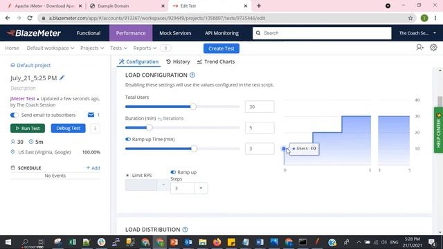 How to Run JMX File in Blazemeter (4/4) смотреть онлайн