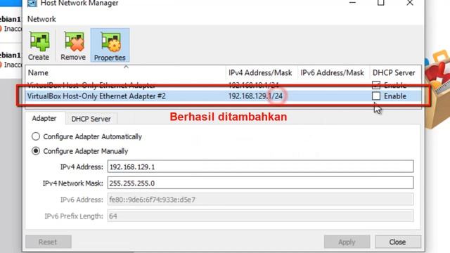 Cara menambahkan Virtual Ethernet Adapter di VirtualBox | VirtualBox Host-Only Ethernet Adapter смотреть онлайн