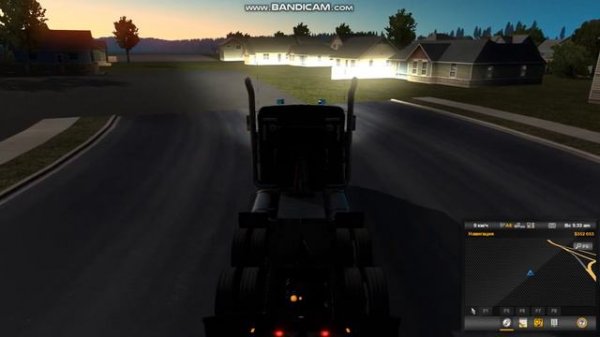 American Truck Simulator за пределами карты на краю параллельной вселенной
