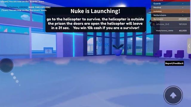 (Remake) Roblox: Nuke Explosion In Prison Life Enhanced | Pinabu’s Video Games #3 смотреть онлайн