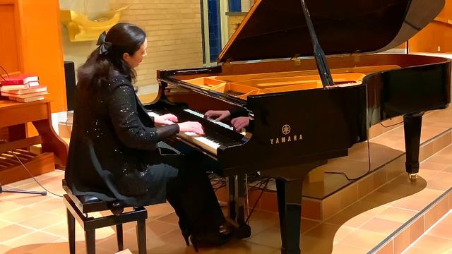 Moonlight Serenade by Glenn Miller. Piano improvisation by Christina Grigoryants. смотреть онлайн