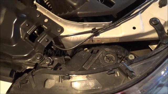 BMW E60 5 SERIES КАК ОТРЕГУЛИРОВАТЬ ФАРЫ. смотреть онлайн