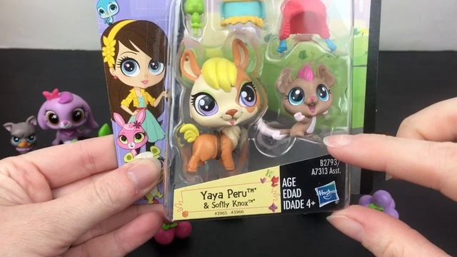 Littlest Pet Shop Peppa Pig Jungle in My Pocket Animal Figures Unboxing & Review смотреть онлайн