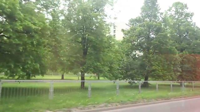 Warsaw Airport area to Central and Old Warsaw: a walking tour 2014-05-09 смотреть онлайн