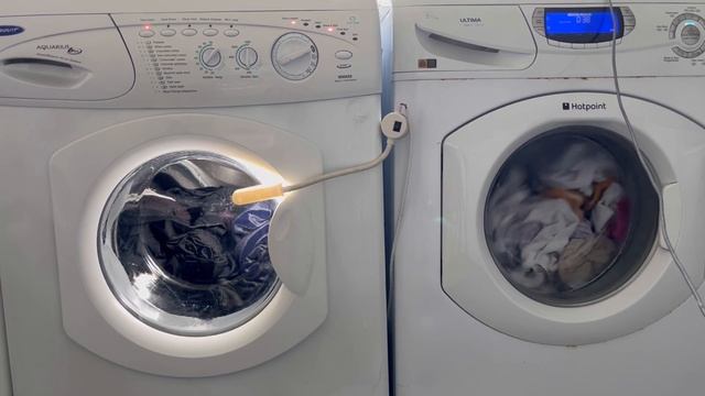Washday In The Washroom || 2 Washers Running || Whites & Darks