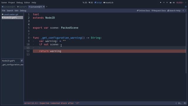 Create Custom Editor Warnings in Godot (tutorial) смотреть онлайн