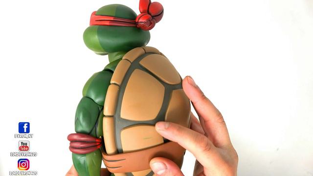 NECA TMNT (Animated Series) Raphael 1/4 Scale Figure Unboxing смотреть онлайн