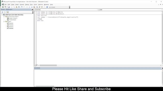 Solidworks API 06 - Set / Change units from excel of solidworks active document смотреть онлайн