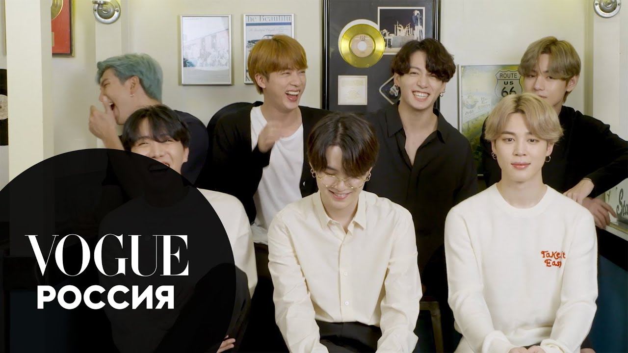 BTS снимают 'Dynamite' для VMA 2020 | Vogue Россия смотреть онлайн