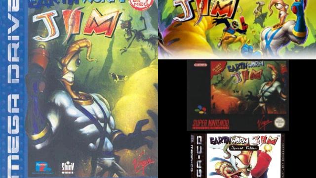 Earthworm Jim - New Junk City - 4 in 1 [MD + SNES + CD + HD] смотреть онлайн