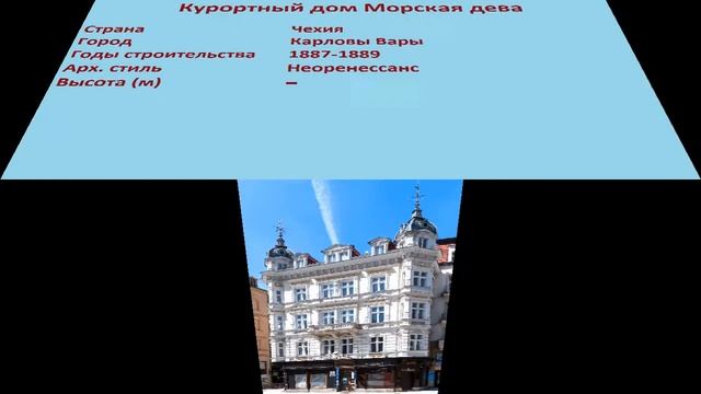 Курортный дом Морская дева (Карловы Вары) смотреть онлайн