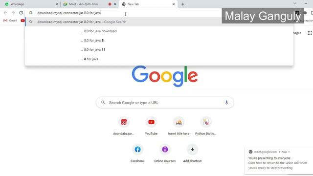 Advanced Java class 3 JDBC CRUD Operation with Oracle, JDBC Connection with MySQL смотреть онлайн