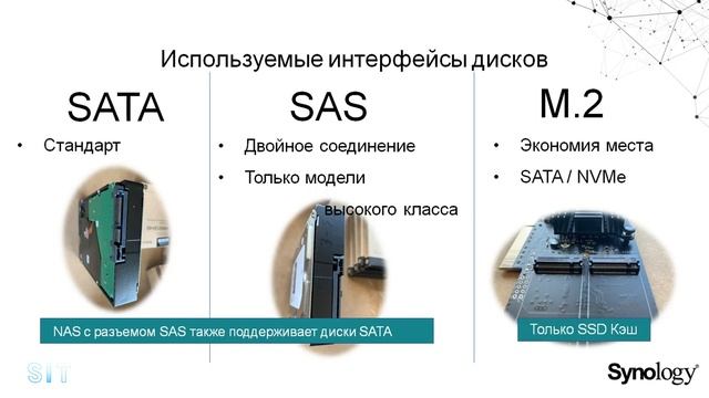 Какие диски выбрать для Synology NAS? Рассказываем про HDD, SSD, SAS, SATA смотреть онлайн