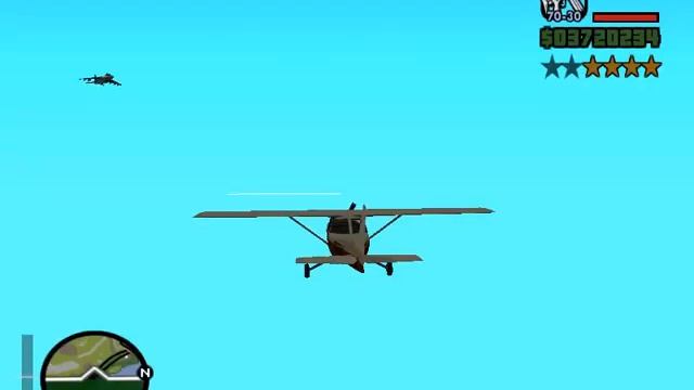 Играем в GTA San Andreas #1(Летаем на самолете Dodo) смотреть онлайн