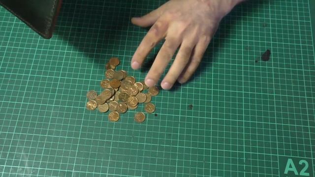 Женский кошелек. Пошив из кожи. На заказ смотреть онлайн