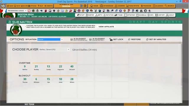 Draft Day Sports: Pro Basketball 2018 смотреть онлайн