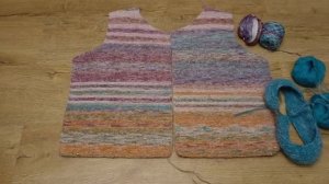 Жакет спицами в стиле Chanel. Часть 2