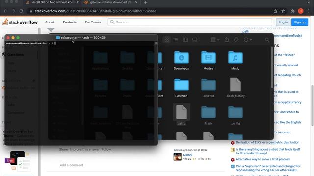 Using git without XCode - MacOS смотреть онлайн