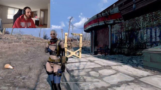 Fallout 4 Mod Review - TheKite's Charred Vault Suit