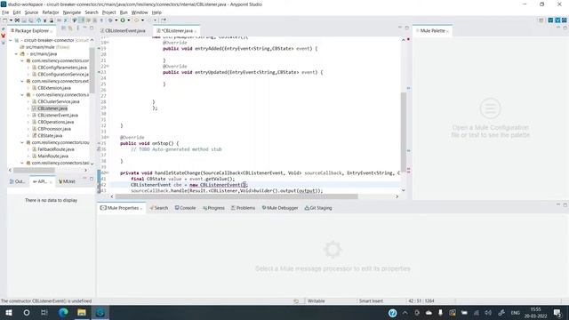 Part 6 | Mule 4 | Custom Circuit Breaker | Creating Listener смотреть онлайн