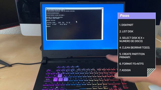Formatear ordenador (Disco duro) en menos de 5 minutos, windows 10 смотреть онлайн