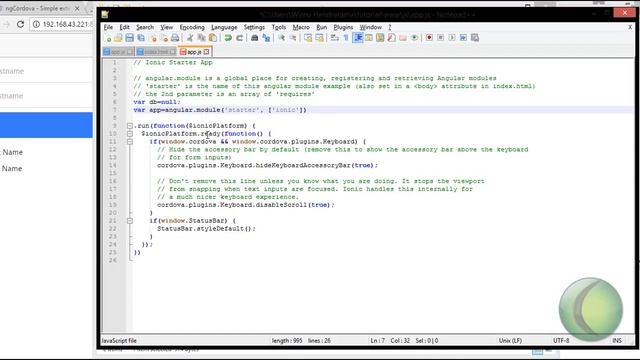 IONIC VERSION1 - SQLITE смотреть онлайн
