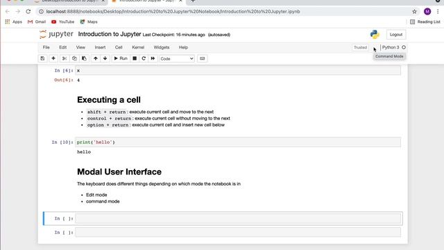 Introduction to Jupyter Notebook | Jupyter Notebook Tutorial смотреть онлайн