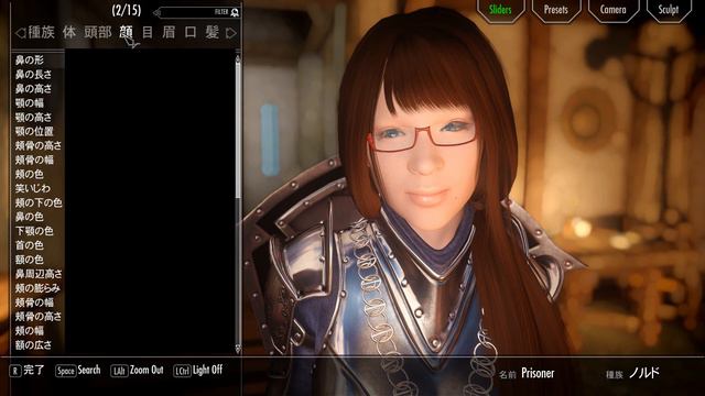 skyrim SE キャラメイク ハイポリMOD смотреть онлайн