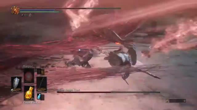 Slave knight Gael boss fight - dark SOULS III: The Ringed city dlc смотреть онлайн