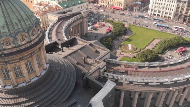 Казанский собор Санкт-Петербург/ Kazan Cathedral in Saint Petersburg/ Кусочек Рима в Питере смотреть онлайн