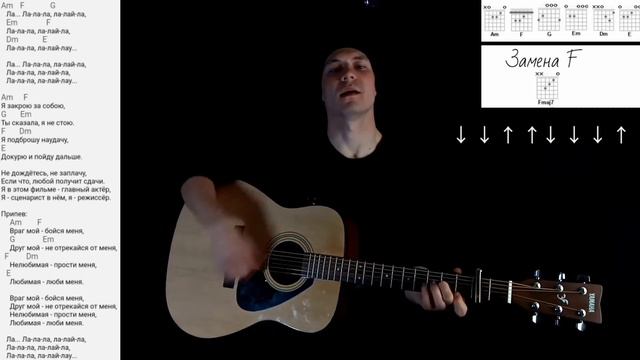 Градусы - Режиссёр: как грать на гитаре Без баррэ, аккорды, разбор песни + cover 14+ смотреть онлайн