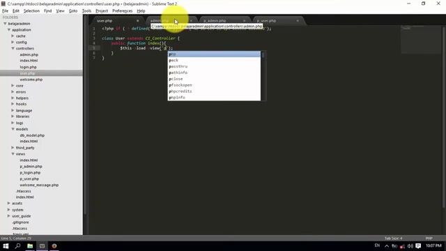 Tutorial CI adminLTE Part II смотреть онлайн