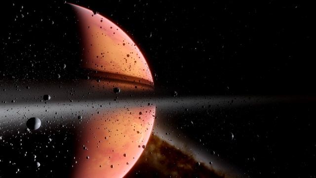 Asteroid rings of the red planet - Астероидные кольца красной планеты [wallpaper engine] Живые обои смотреть онлайн