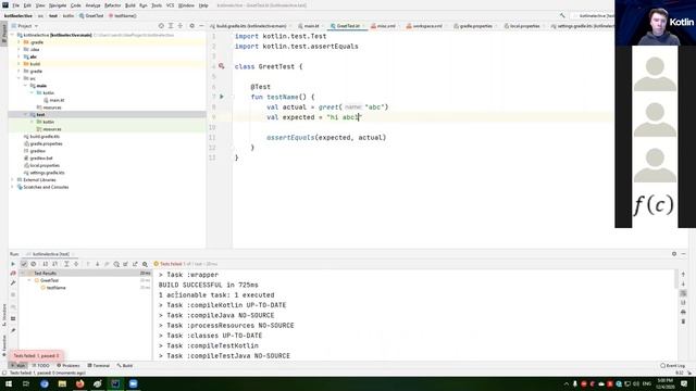 Язык Kotlin 2021 | Extra06 | Тестирование 1 смотреть онлайн